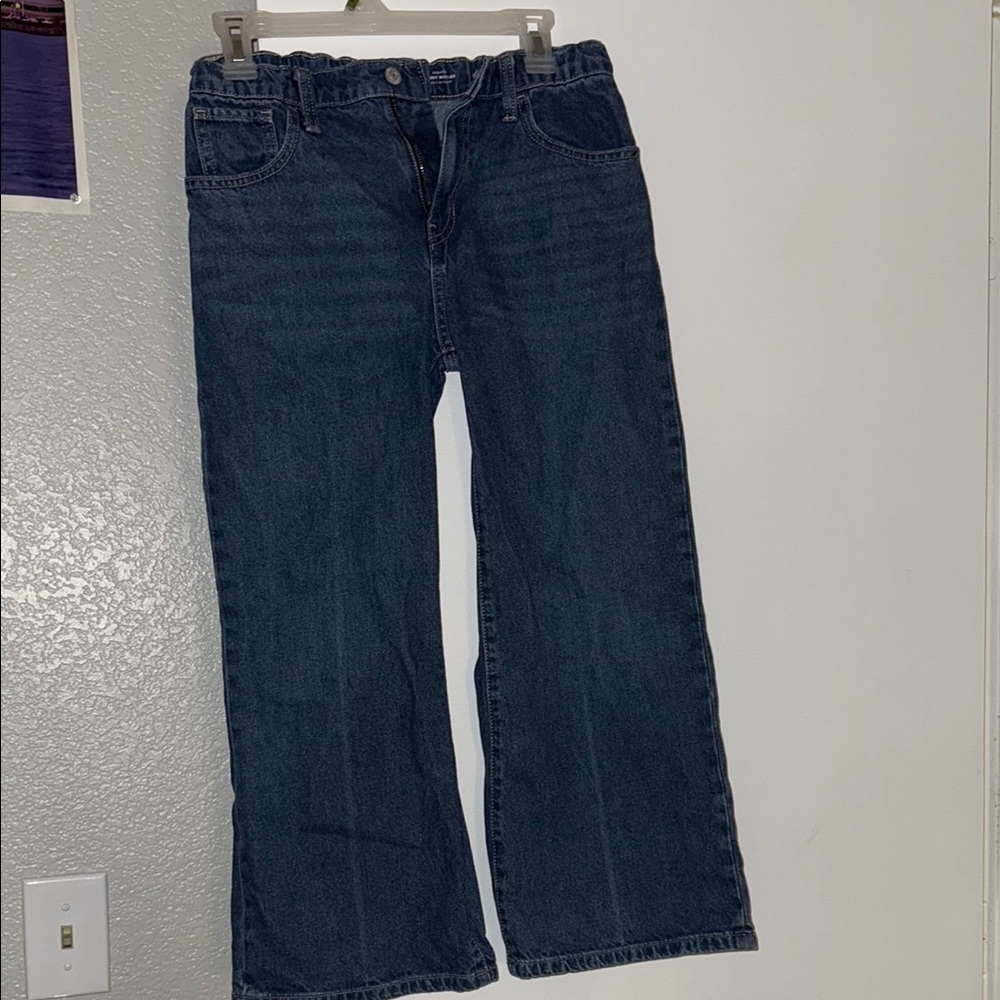 Old Navy Blue Wide-Leg Jeans